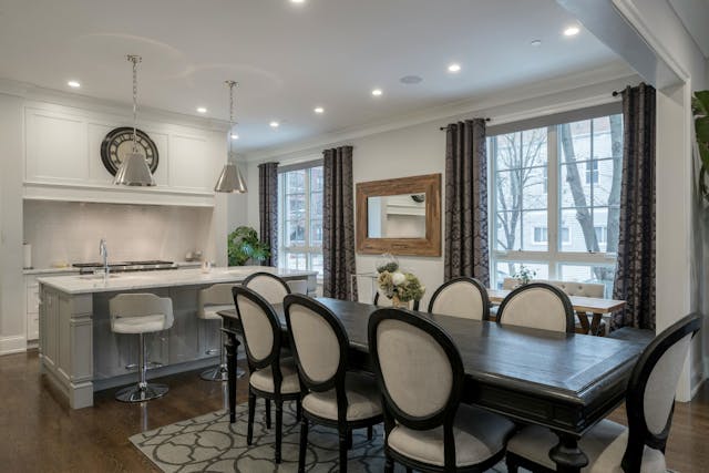 How to Stage a Dining Room for Real Estate Photography